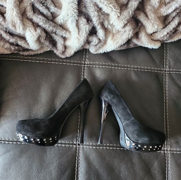 Chinese Laundry Black Stiletto Size 6.5 - Picture 2 of 6